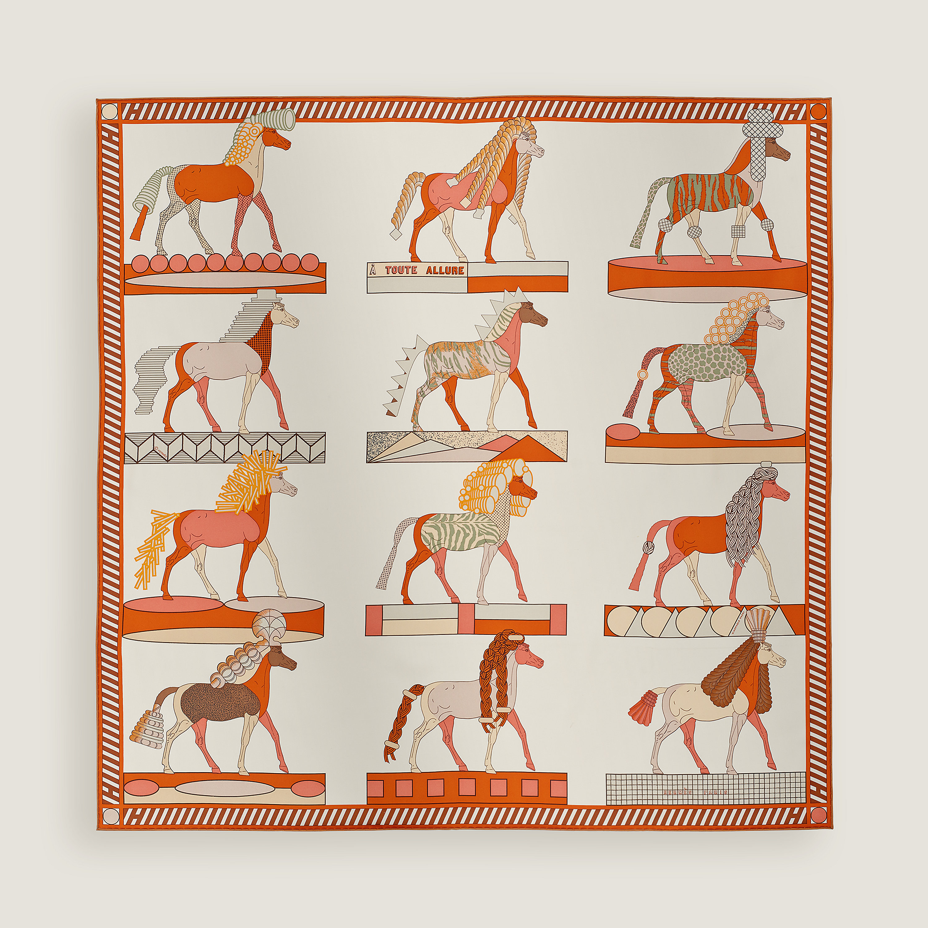 A Toute Allure scarf 90