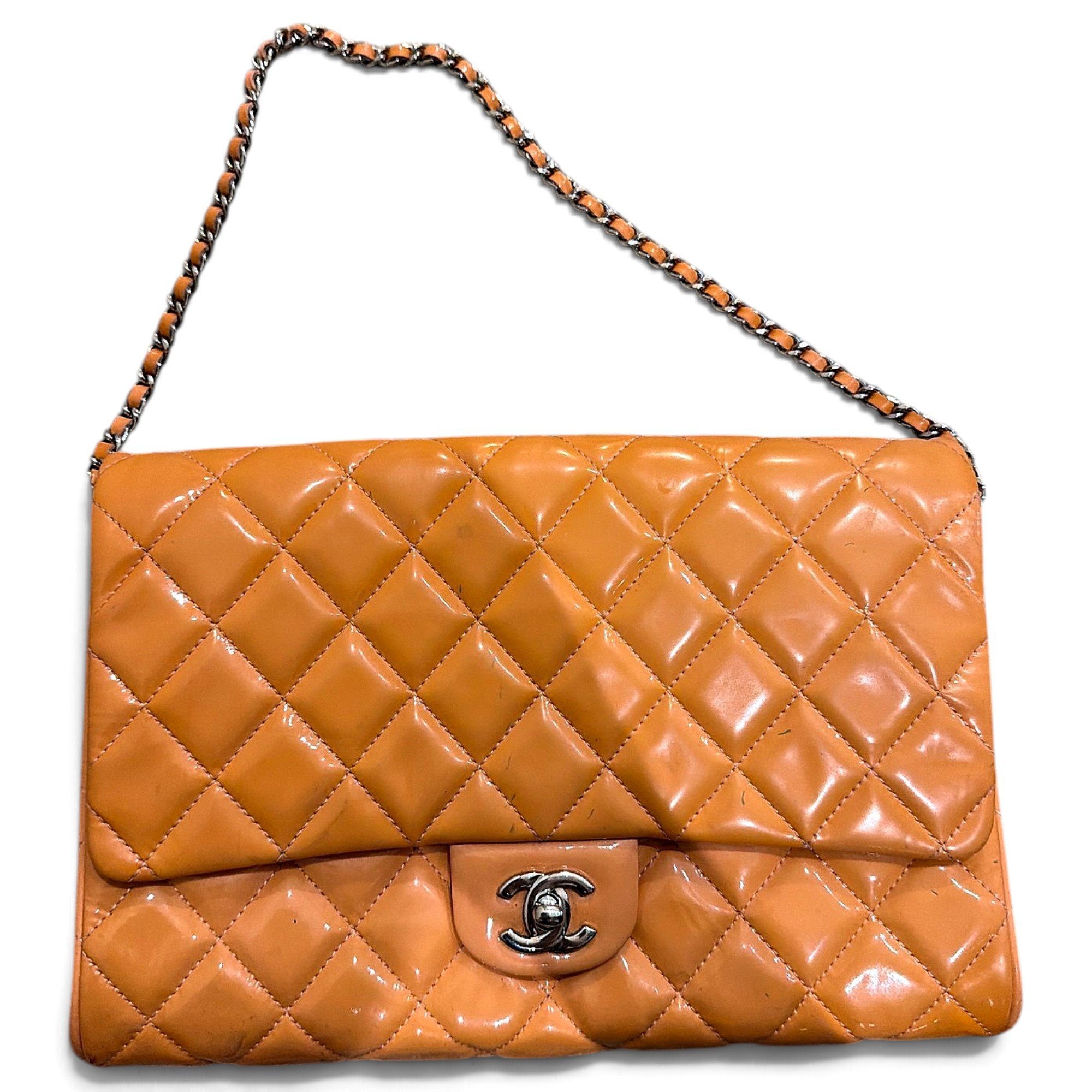 Timeless/Classique patent leather handbag