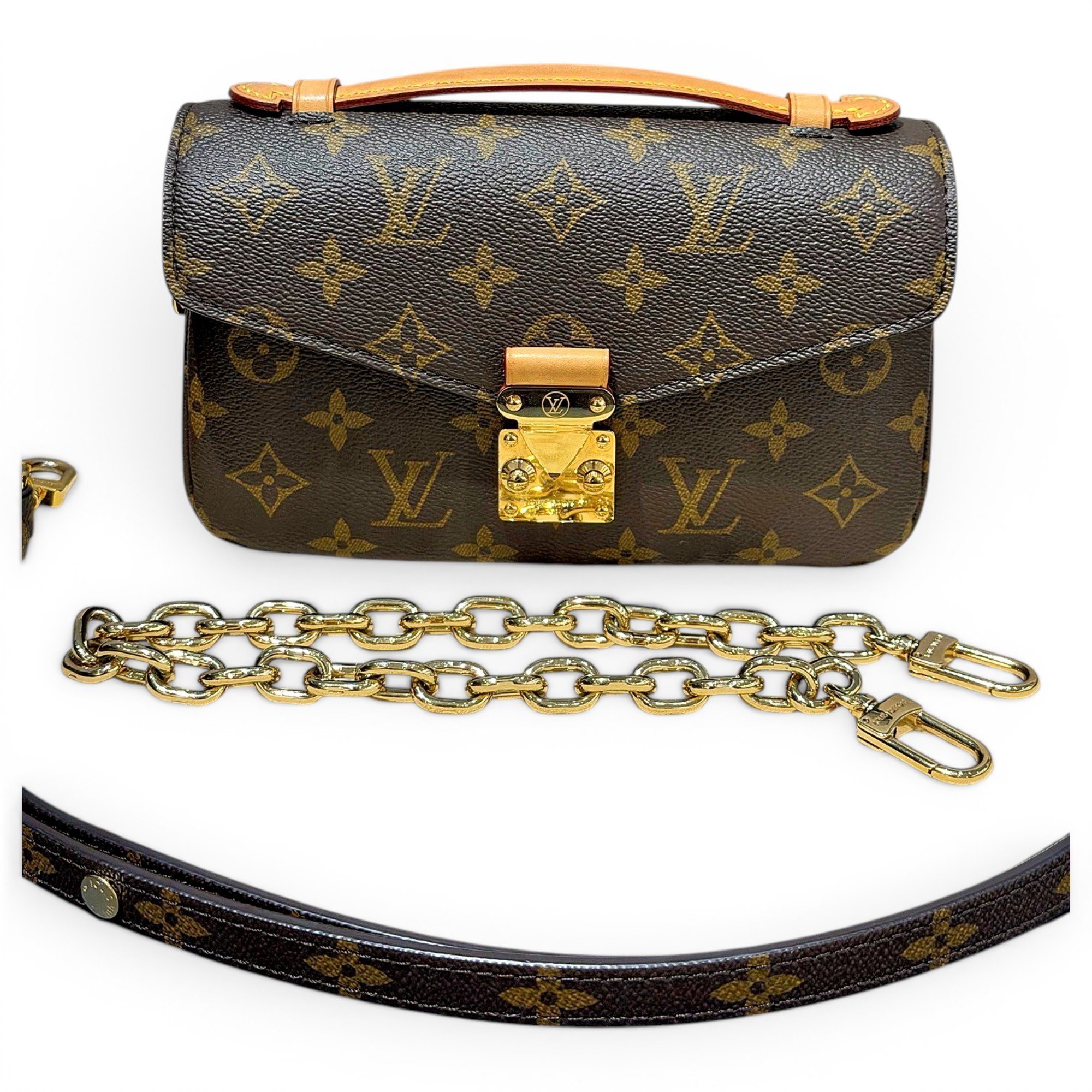 Metis leather crossbody bag