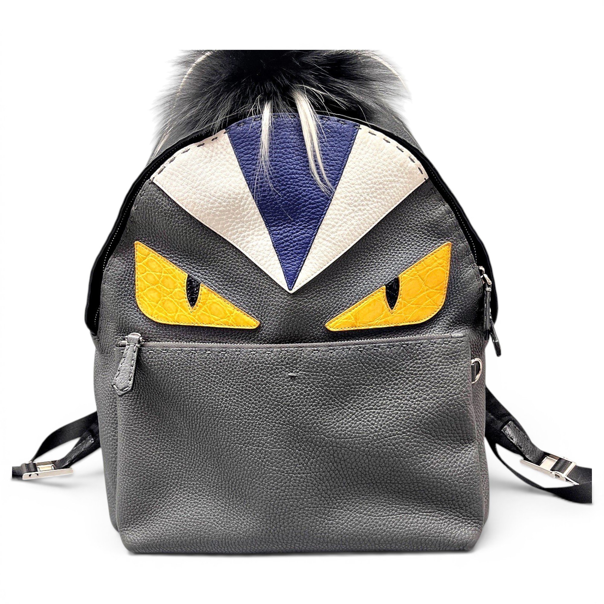 Leather backpack