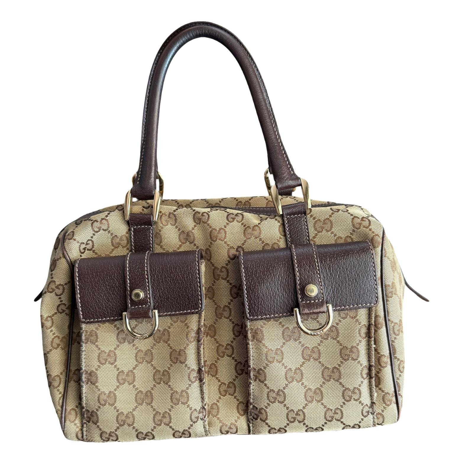 Boston cloth handbag