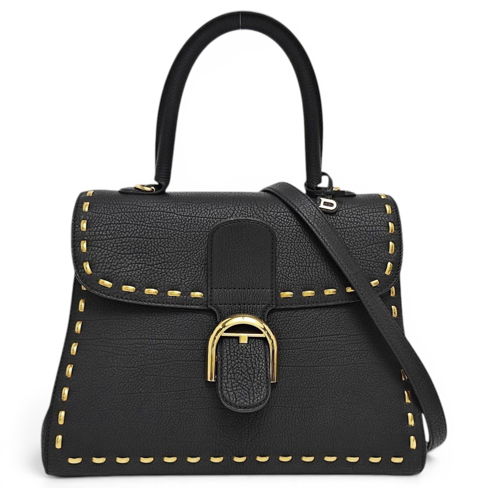 Brillant leather handbag