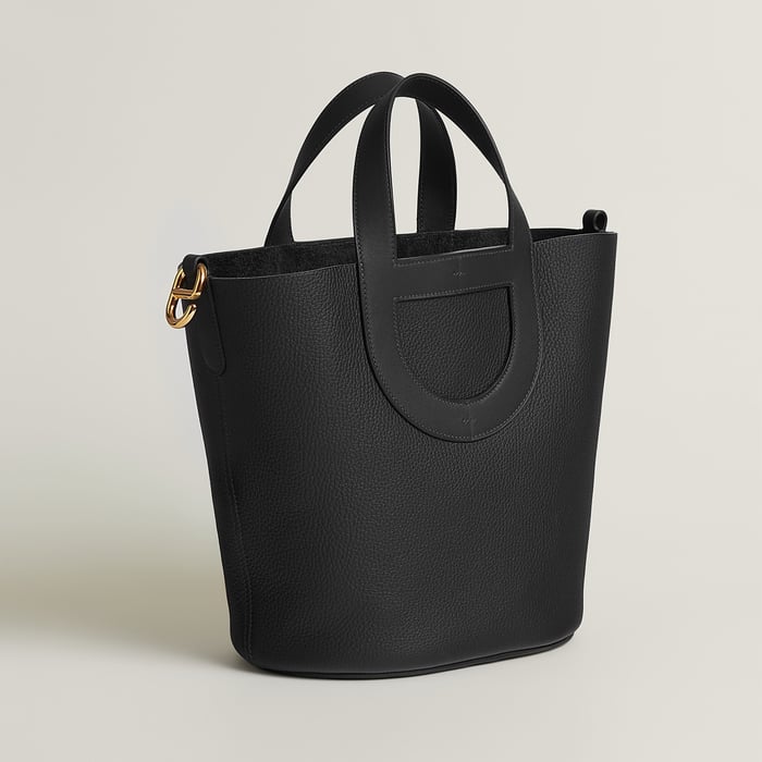 Noir Bolsa Hermès In-the-loop 23