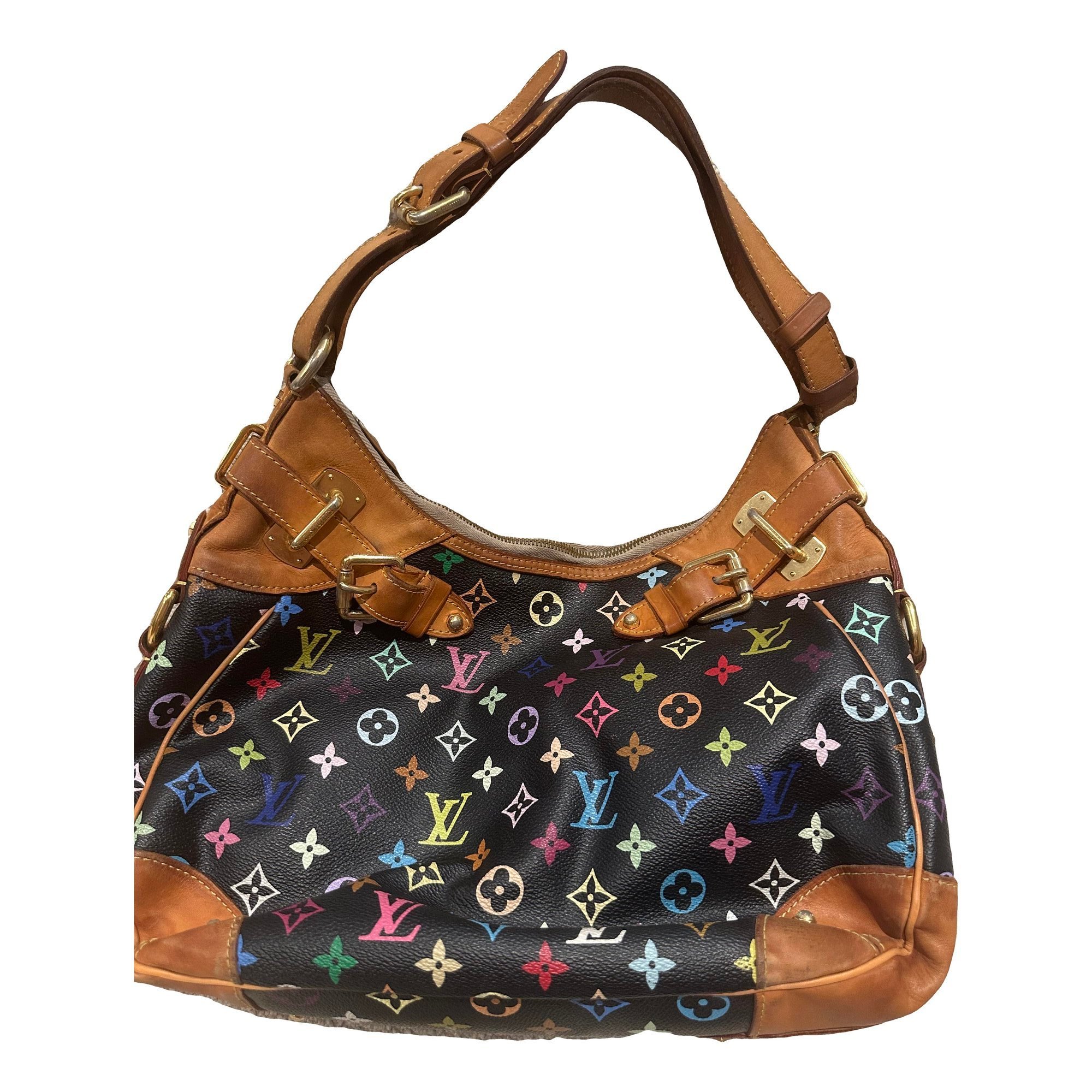 Greta leather handbag