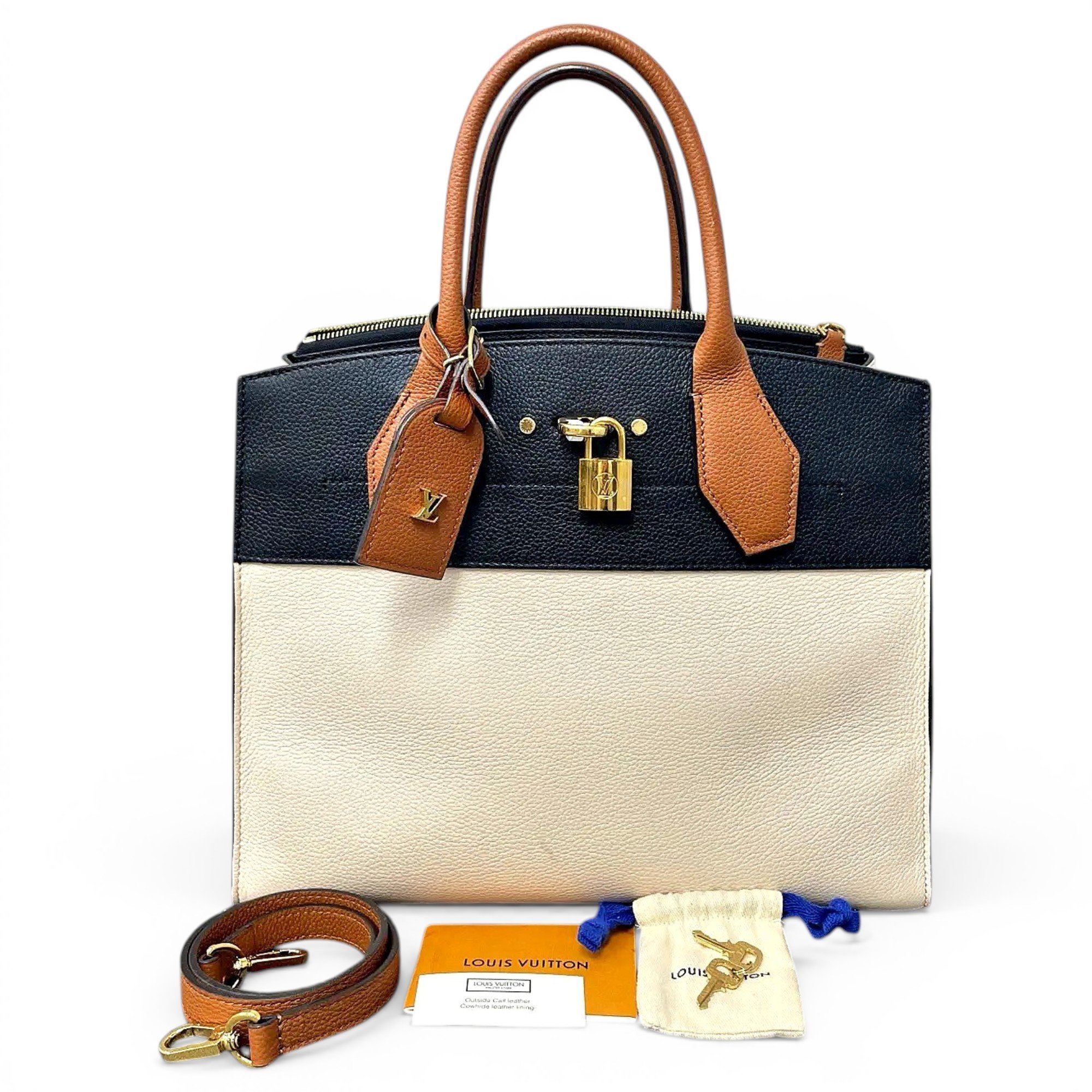 City Steamer leather handbag
