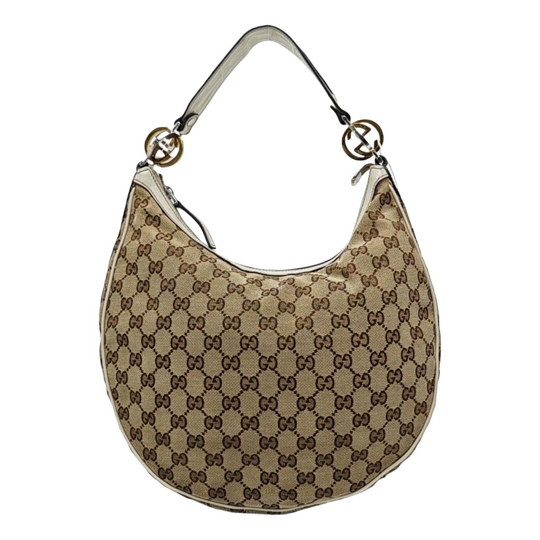 Gucci Attache leather handbag