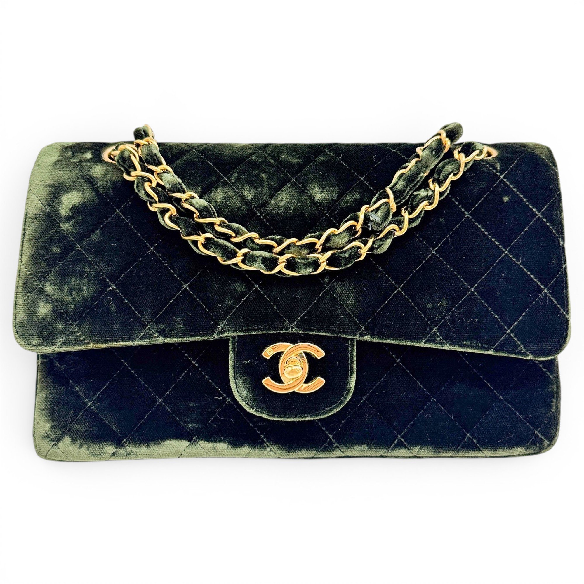 Timeless/Classique velvet handbag