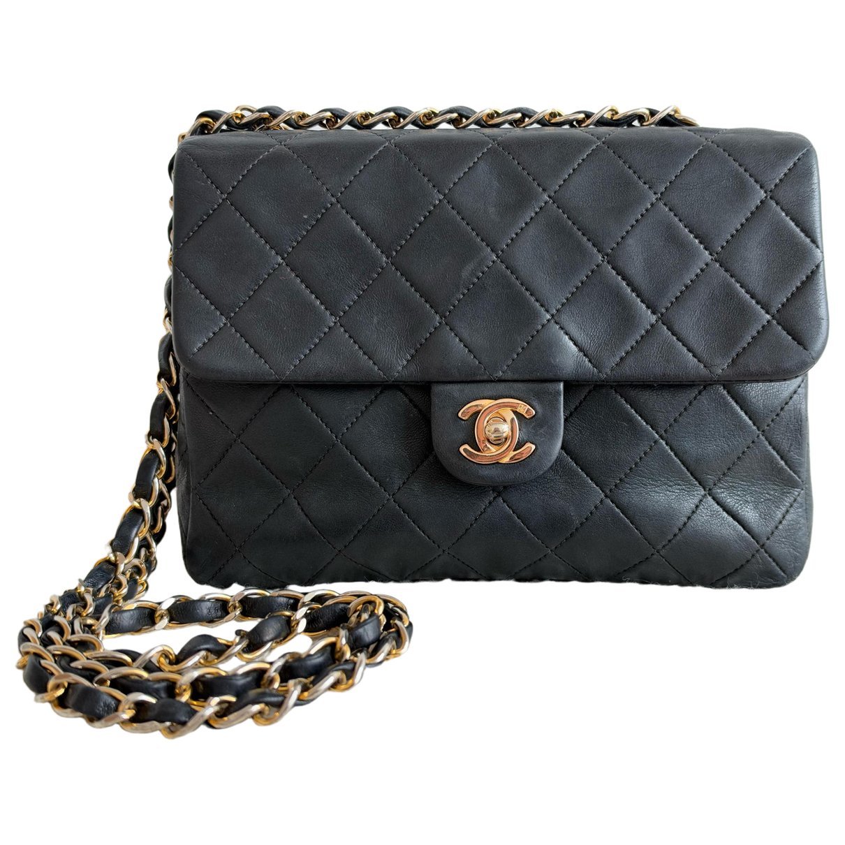 Wallet On Chain Timeless/Classique leather handbag