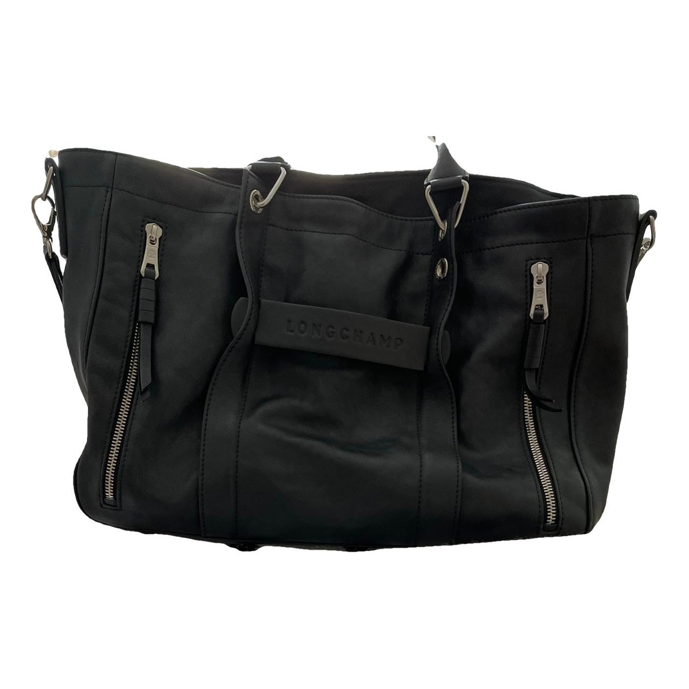 3D leather handbag