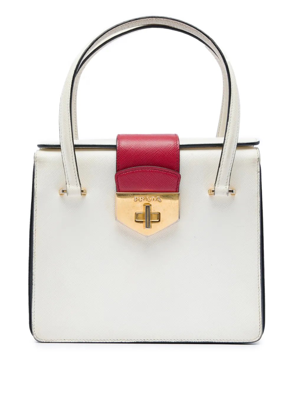 2000-2026 Mini Saffiano Turnlock handbag