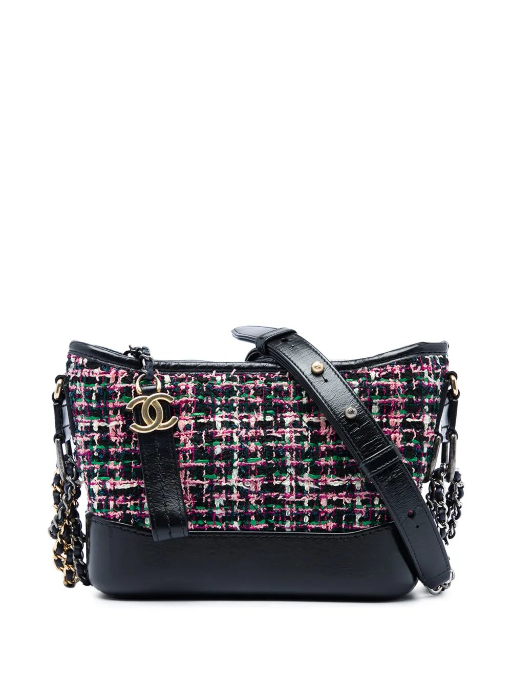 2019 Small Tweed and Lambskin Gabrielle crossbody bag