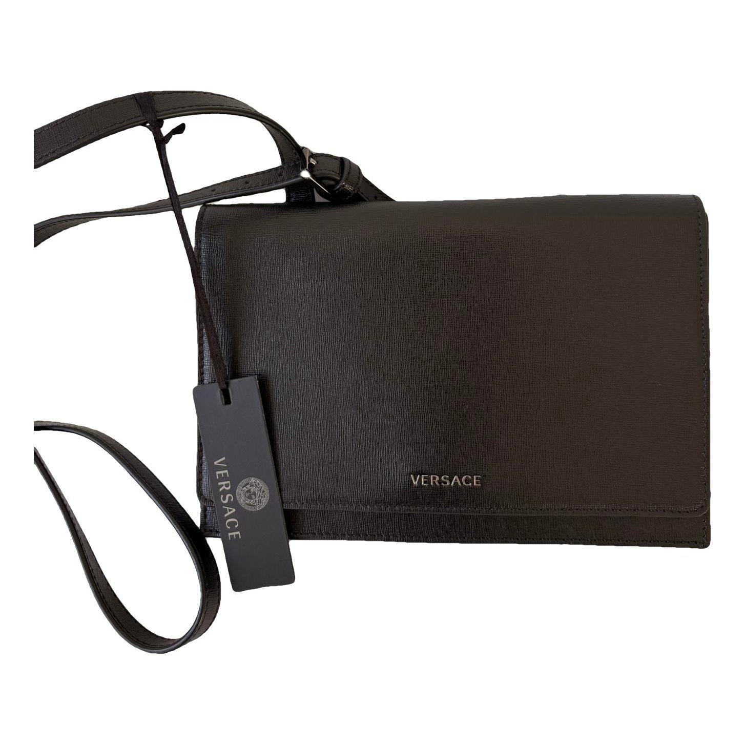 Versace Leather crossbody bag