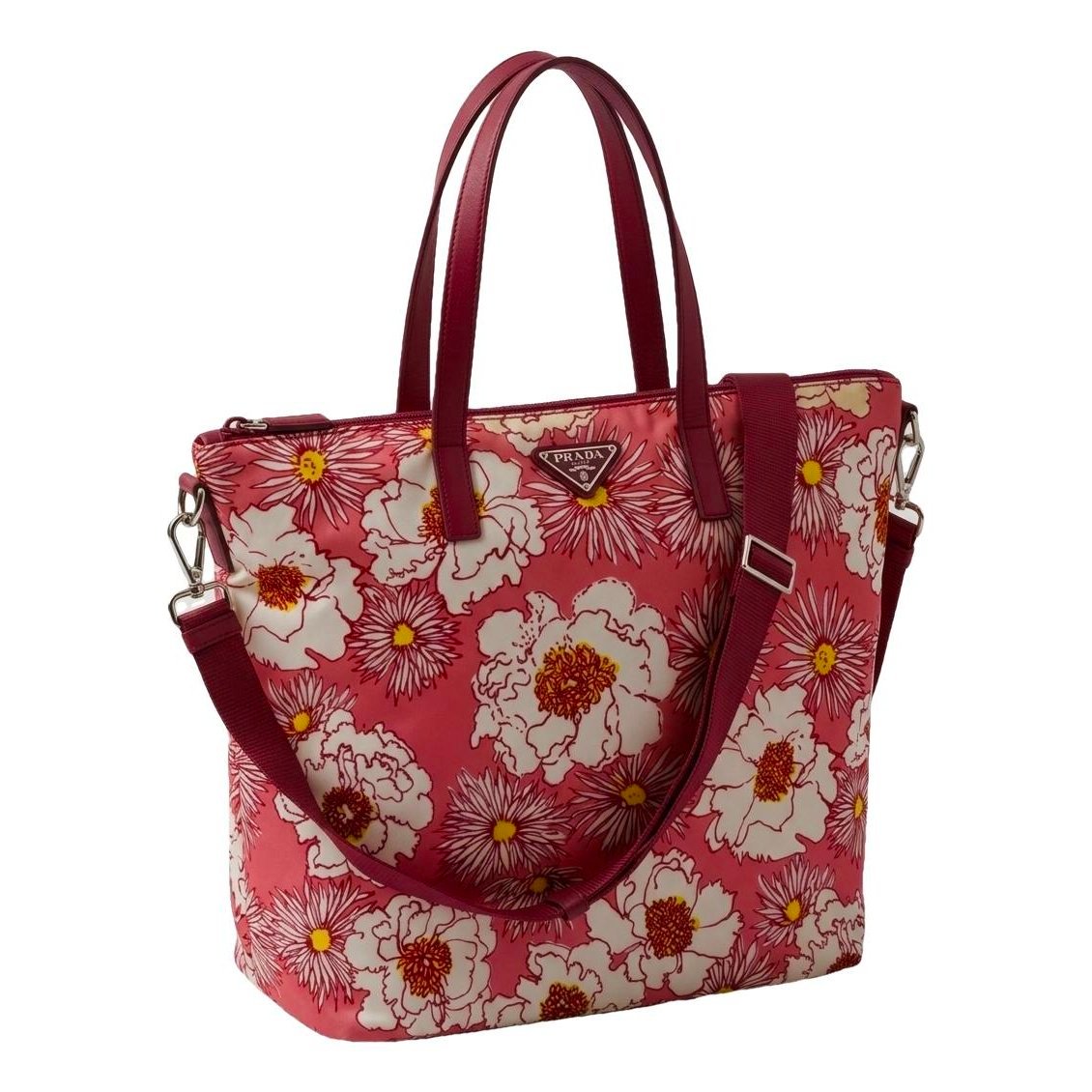 Pyramid cloth tote