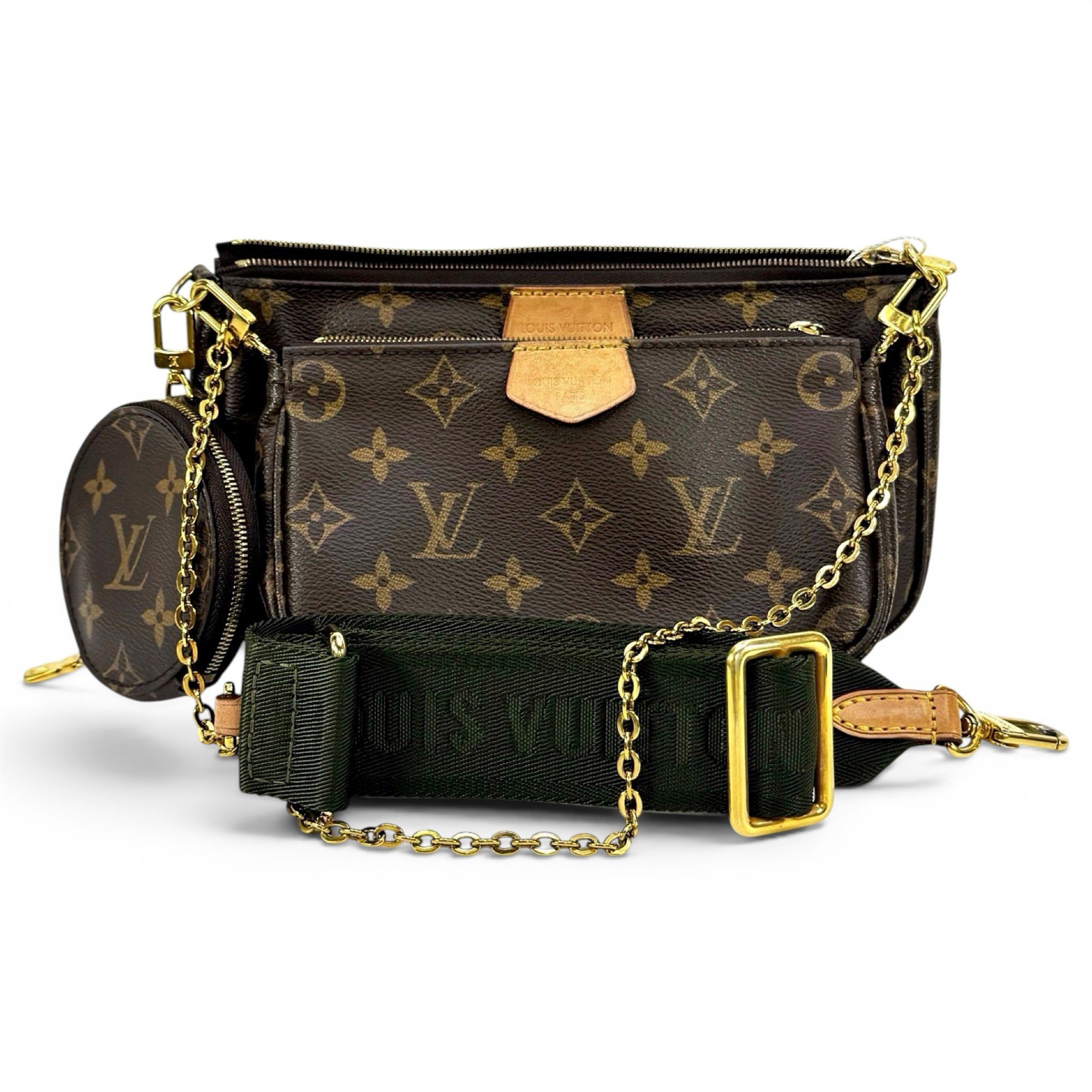 Louis Vuitton Multi Pochette Accessoires cloth crossbody bag