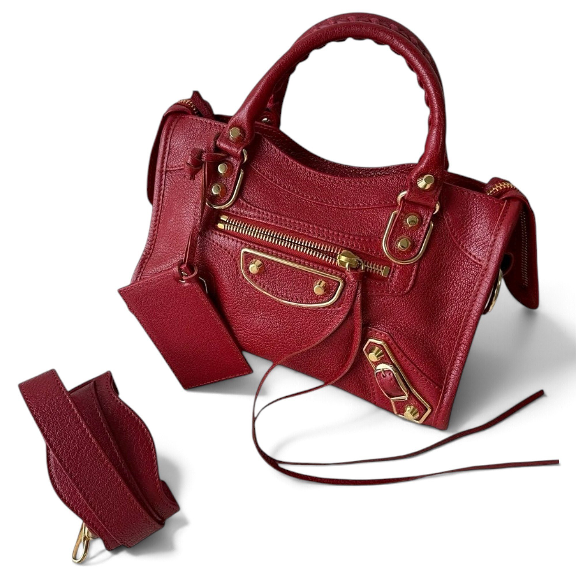Neo Cagole City leather handbag