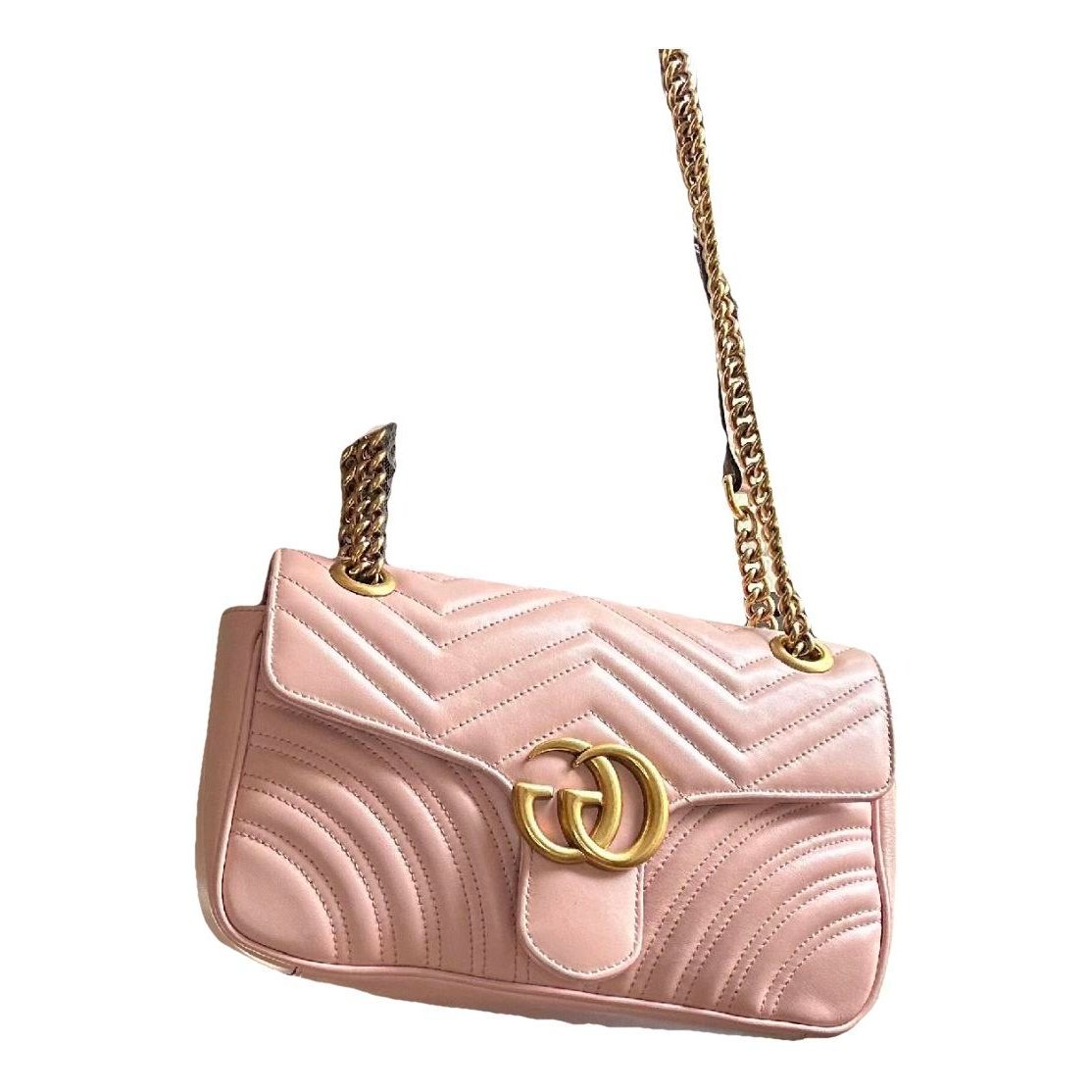 GG Marmont Chain leather crossbody bag