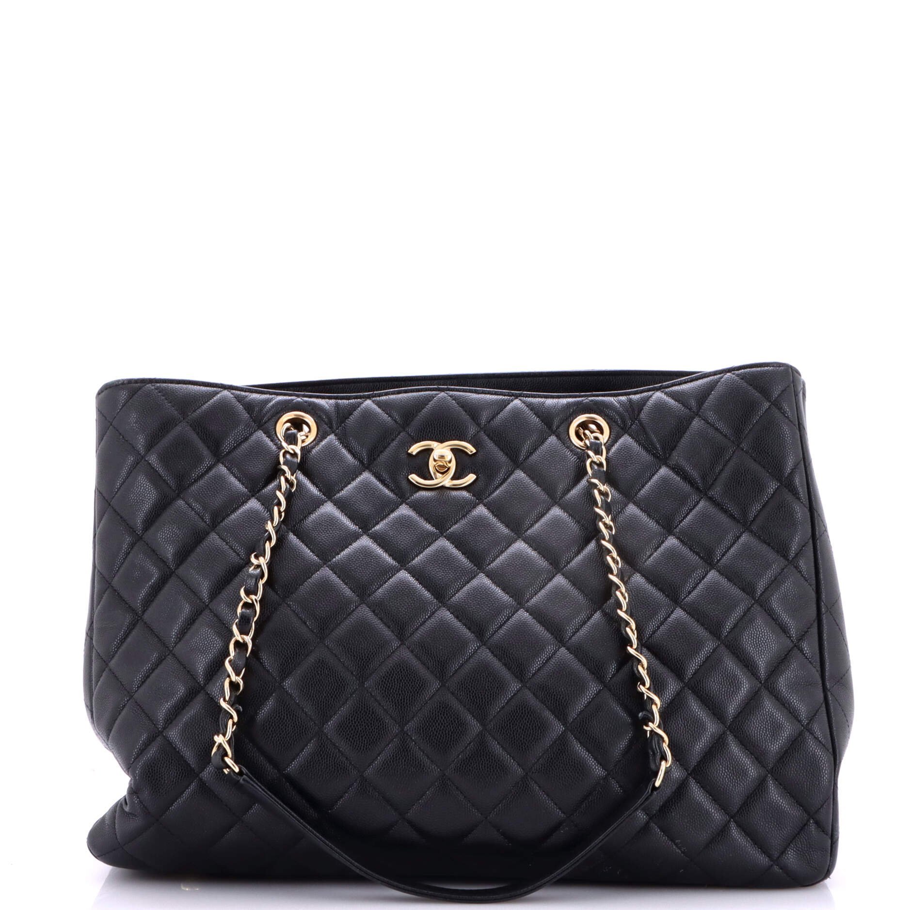 Classic CC Shopping leather tote