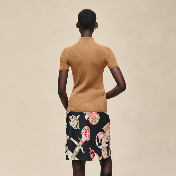 Brun Mahogany Short-sleeve Polo Shirt
