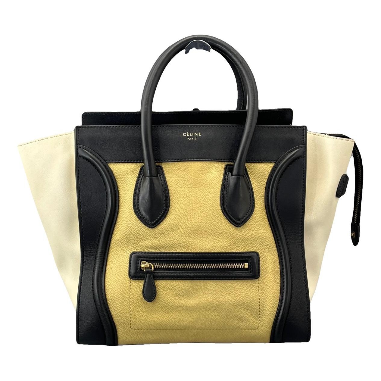 Luggage leather handbag