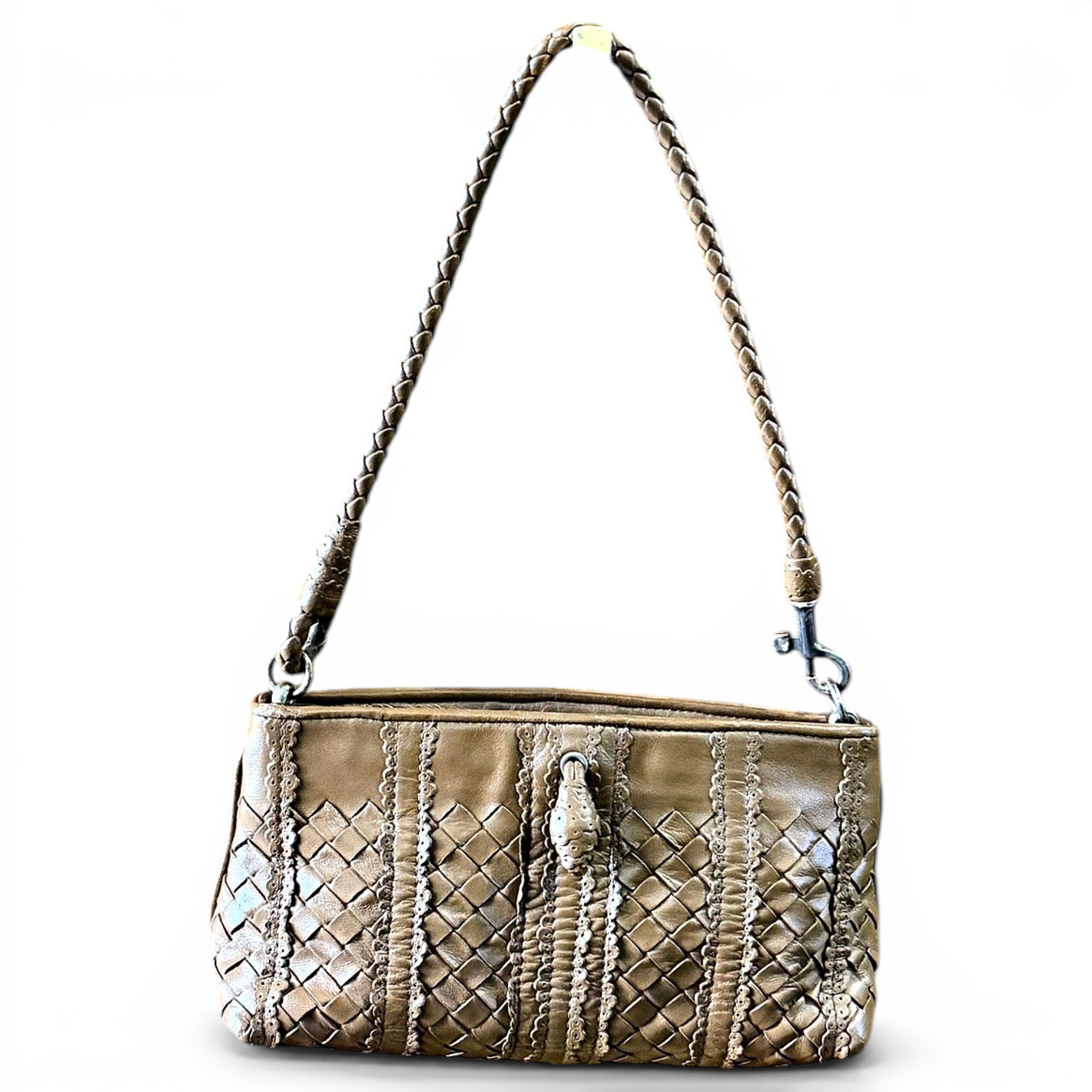 Wallace leather handbag