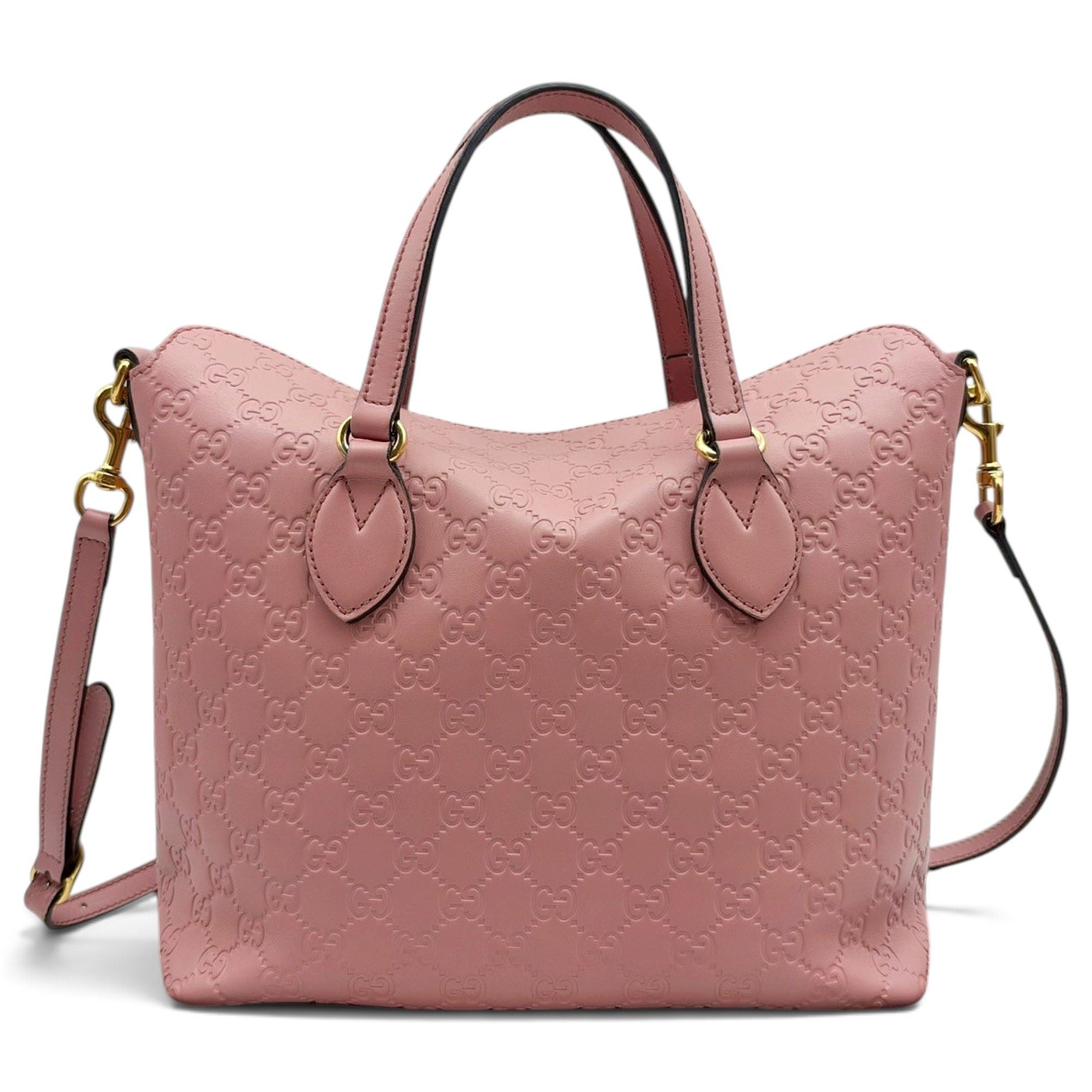 Leather tote