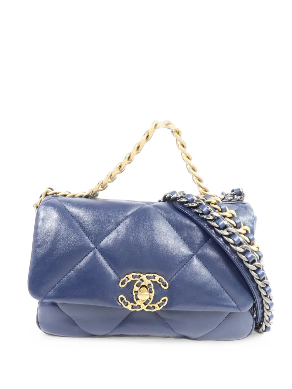 small Chanel 19 chain shoulder bag