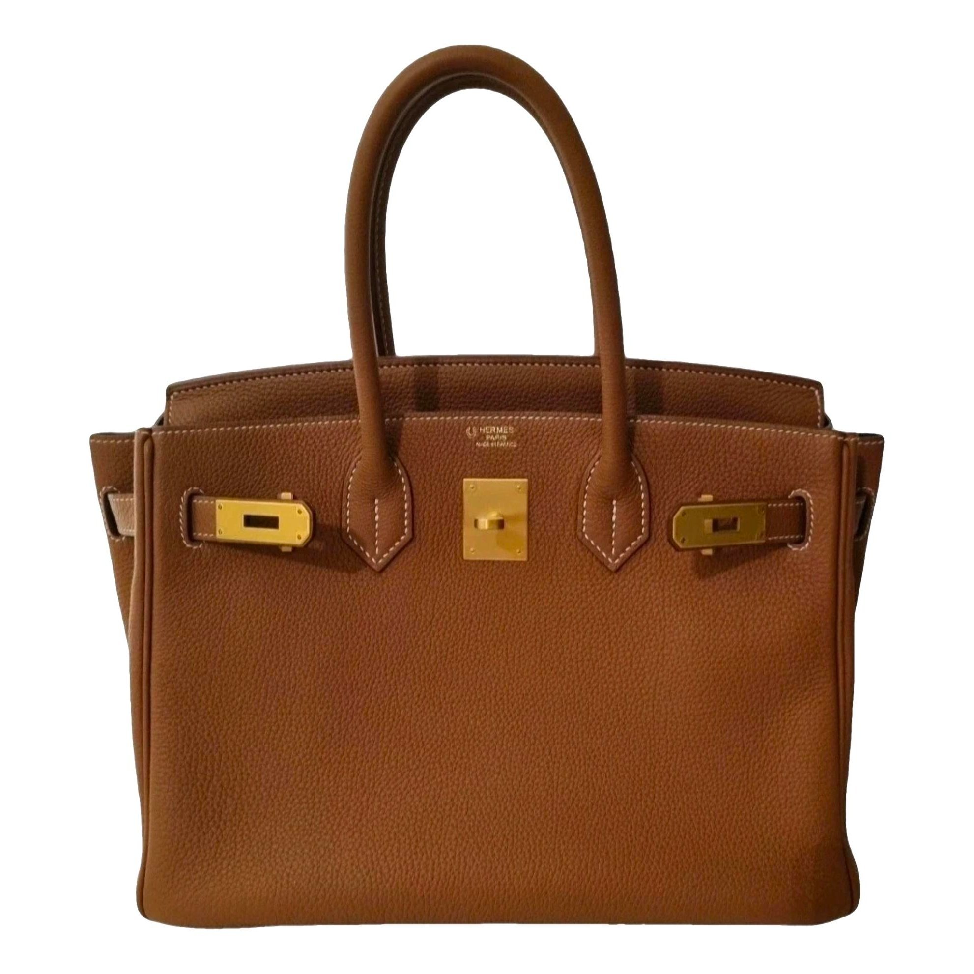 Hermes Birkin 30 Handbag Togo Leather 2017