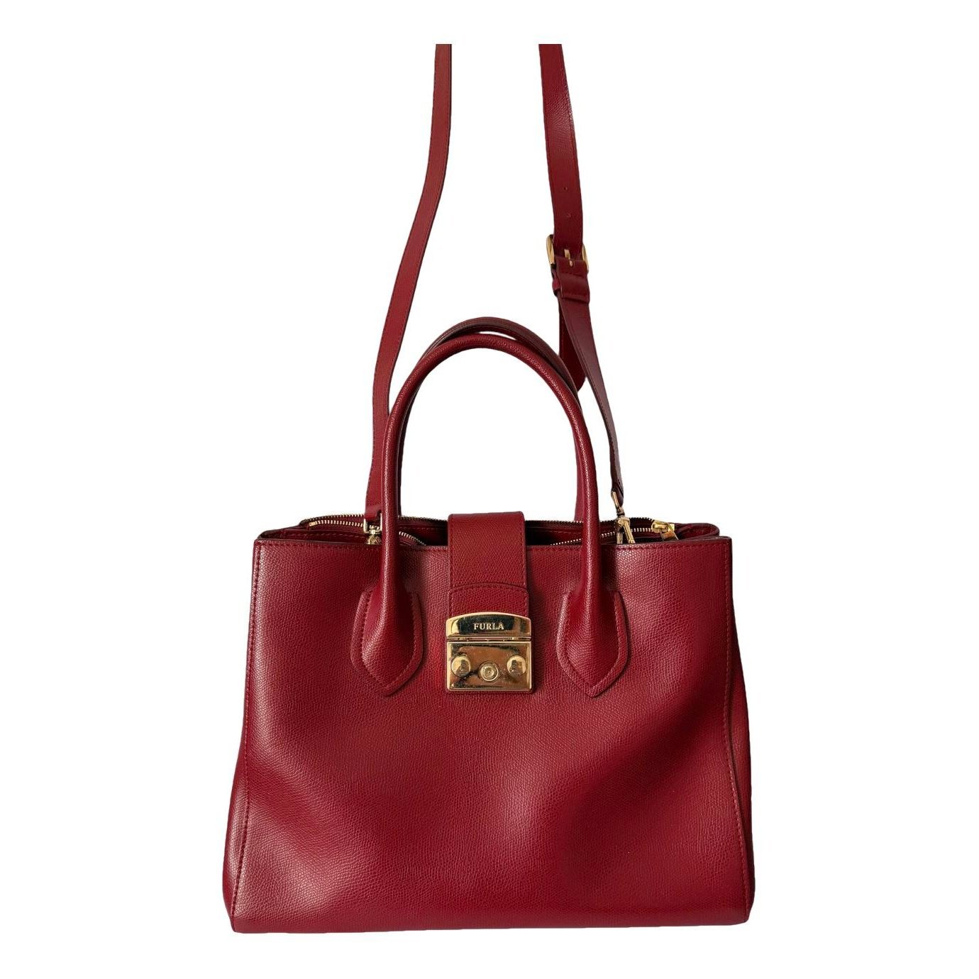 Leather handbag