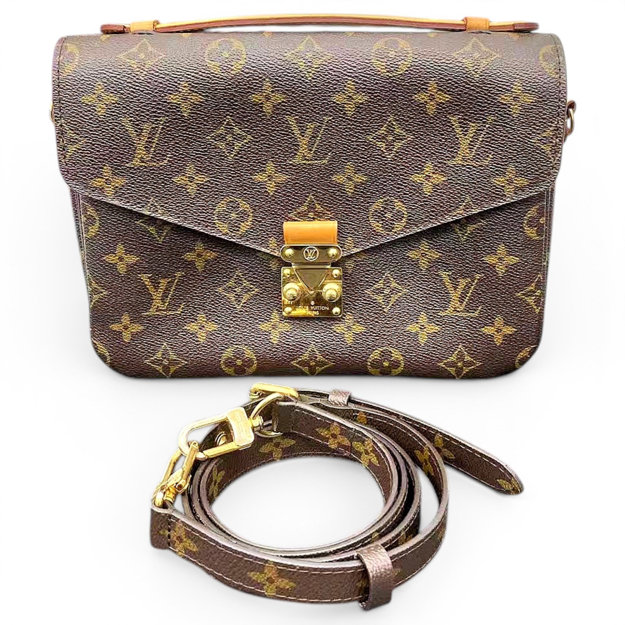 Metis leather crossbody bag