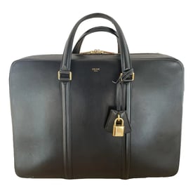 Celine Case flap leather handbag