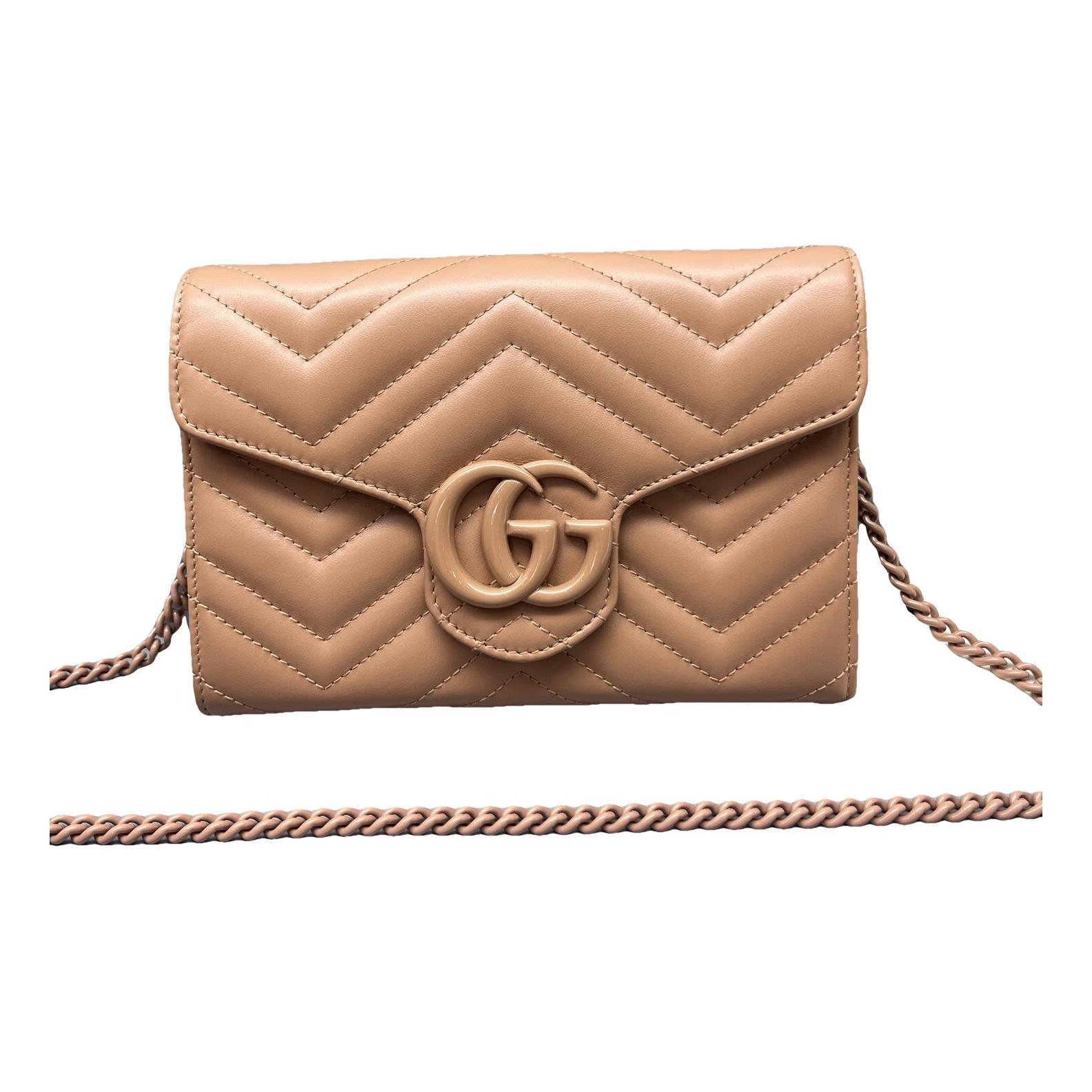 GG Marmont Chain leather handbag
