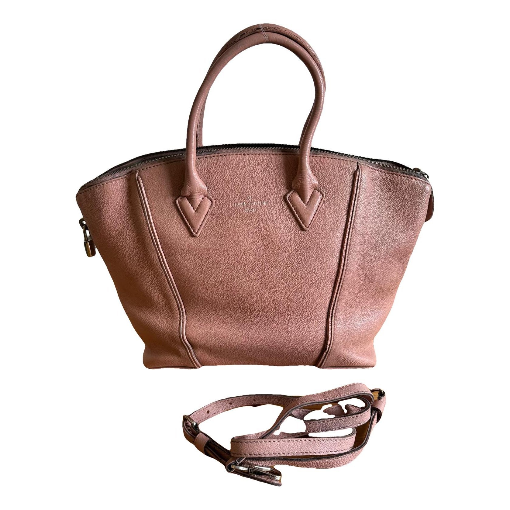 Soft Lockit leather handbag
