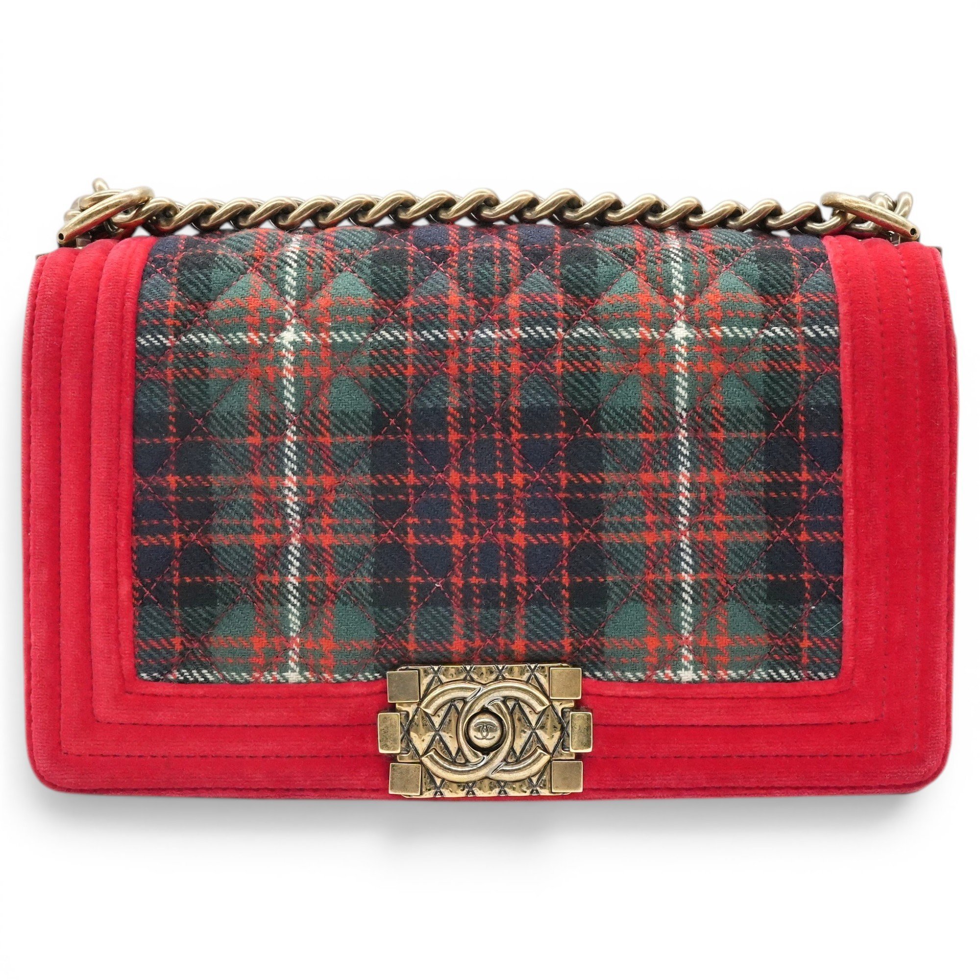 Boy tweed handbag