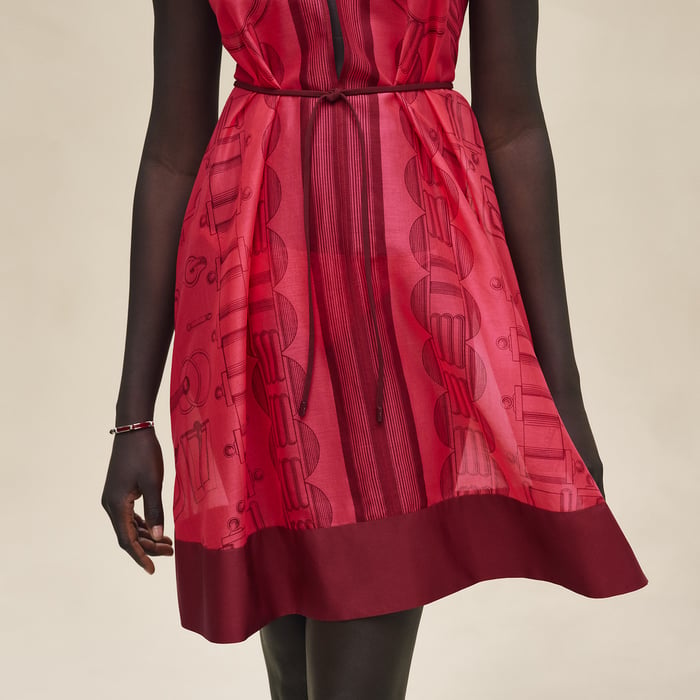 Rose Pivoine "Cahier Du Colporteur" Beach Dress