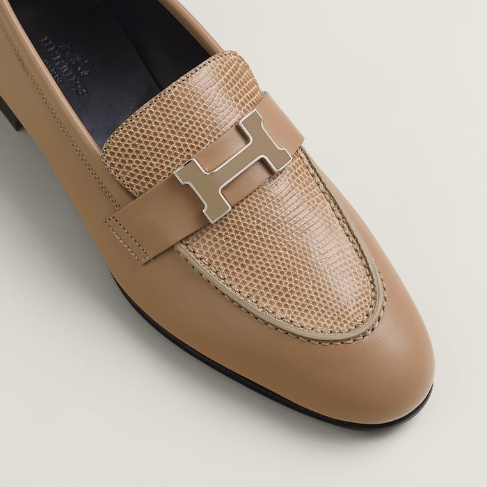 Beige Argile Paris Loafer