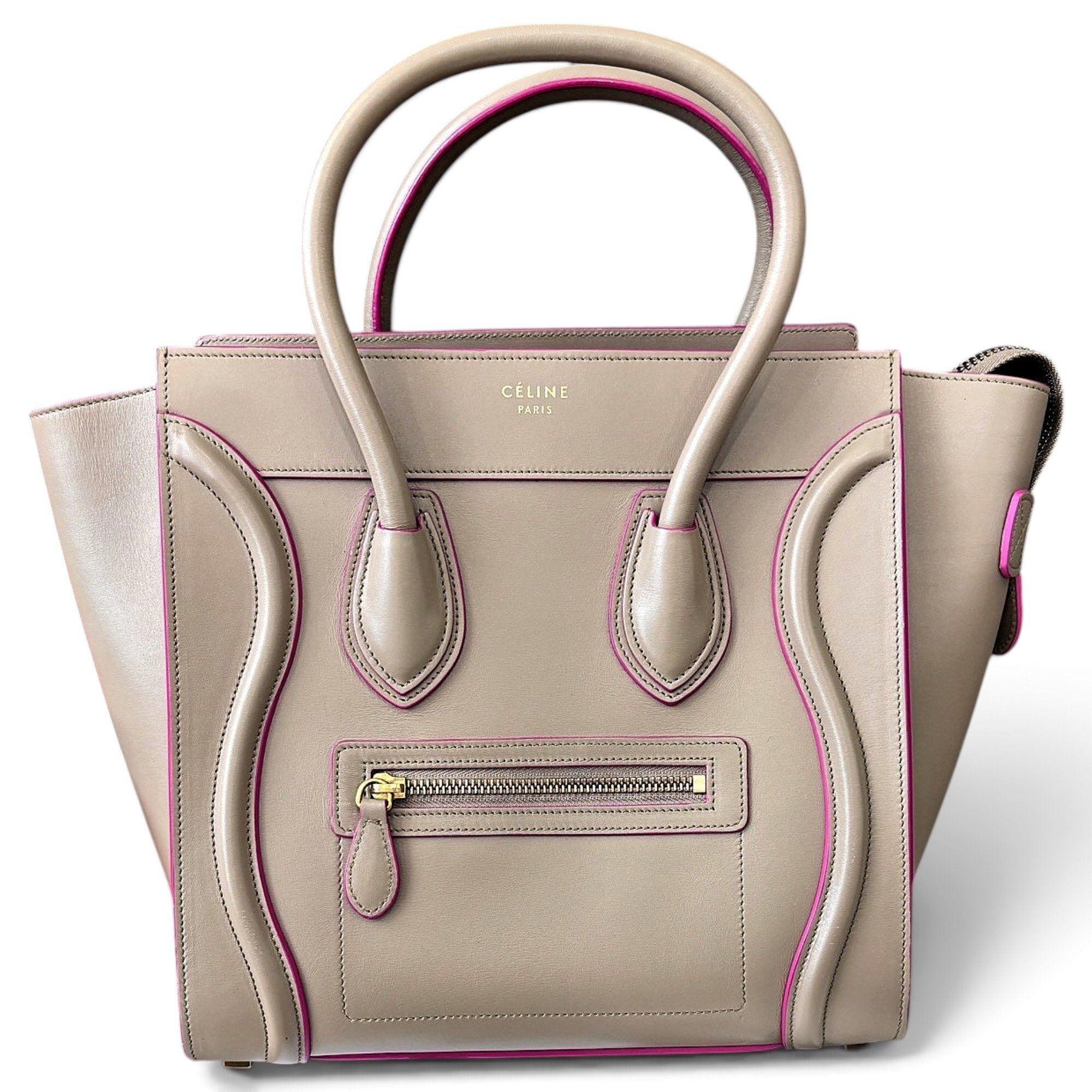 Leather handbag