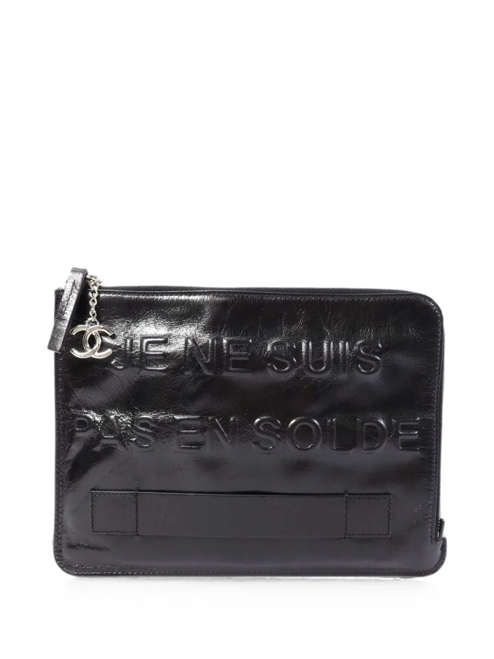 Je Ne Suis Pas En Solde clutch bag