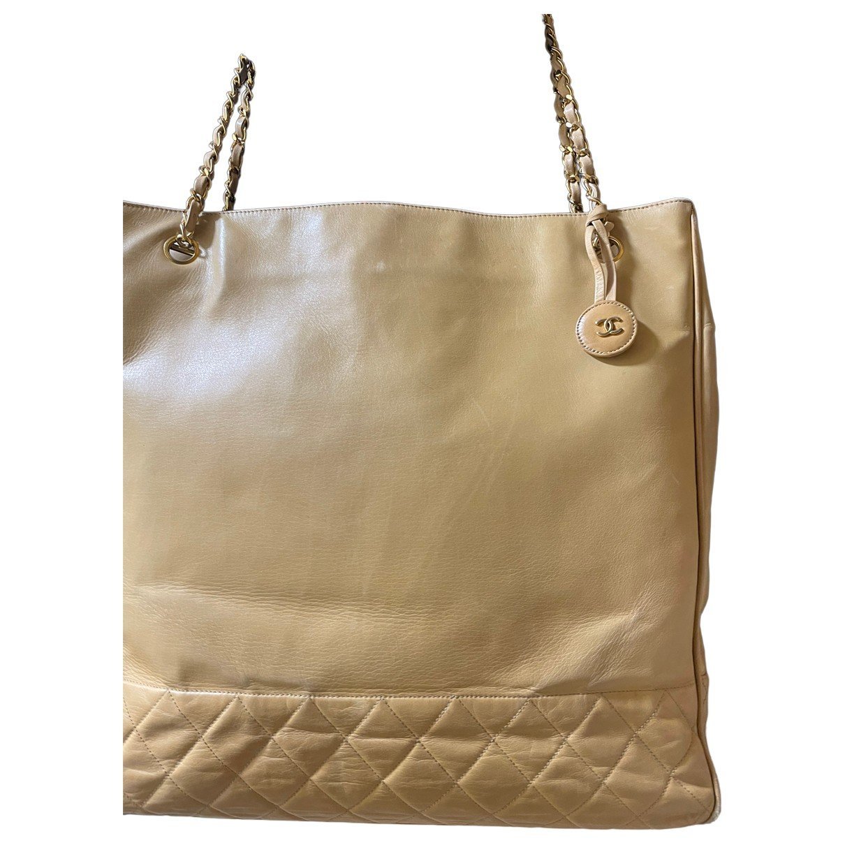Leather travel bag