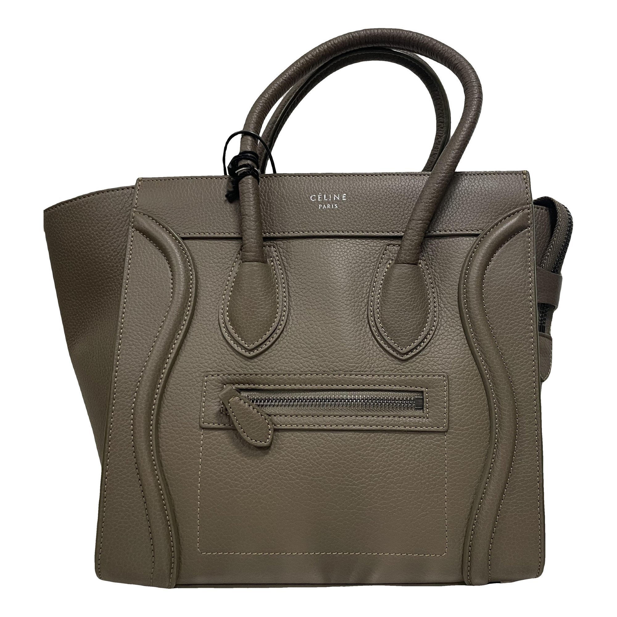 Luggage leather handbag