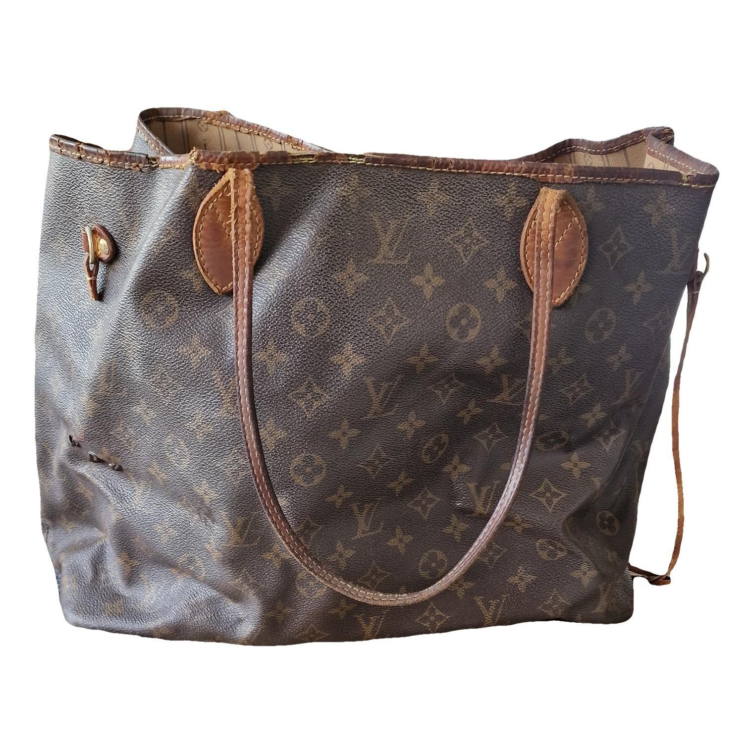Neverfull leather tote