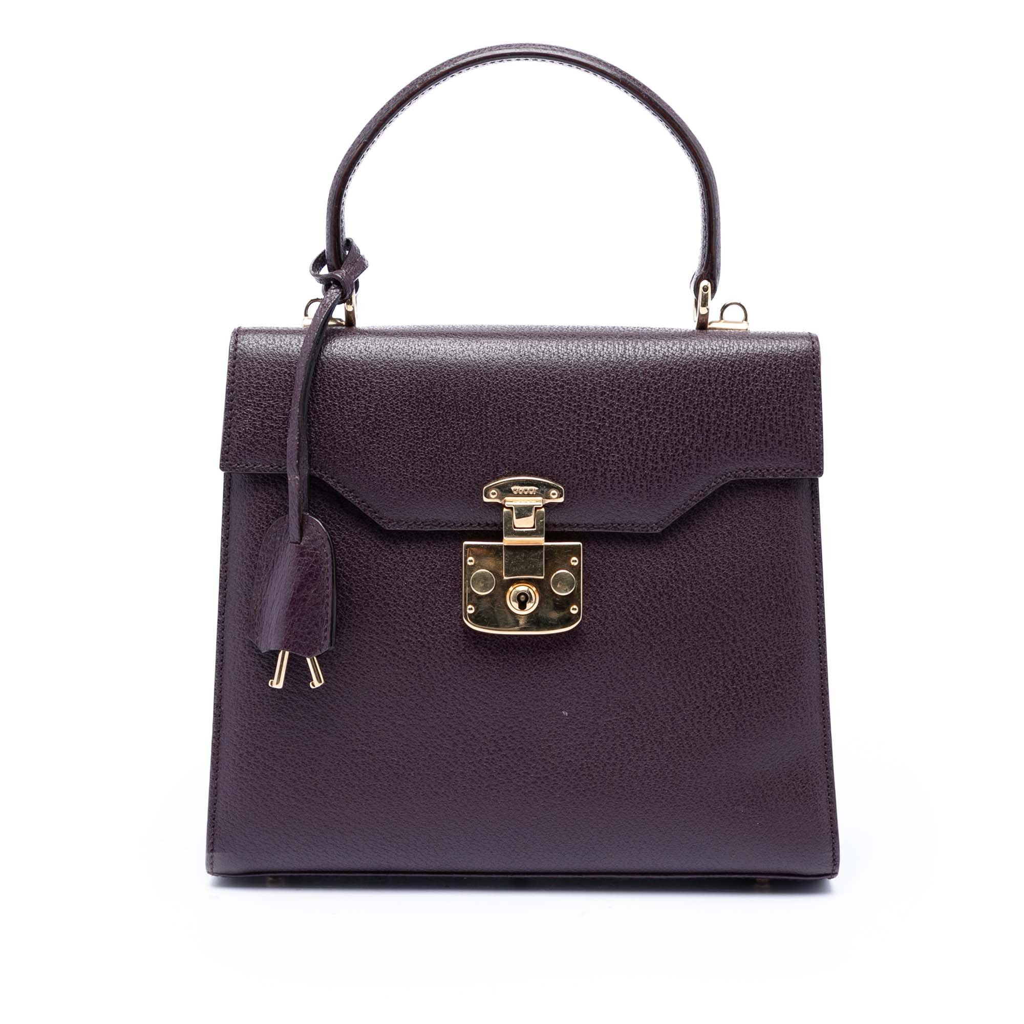 Leather satchel