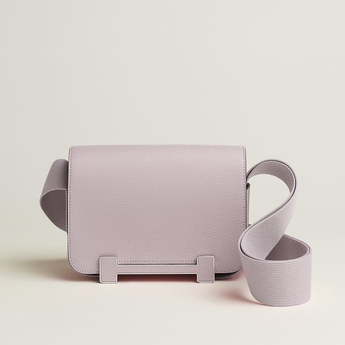 Mauve Pâle Hermès Geta Bag