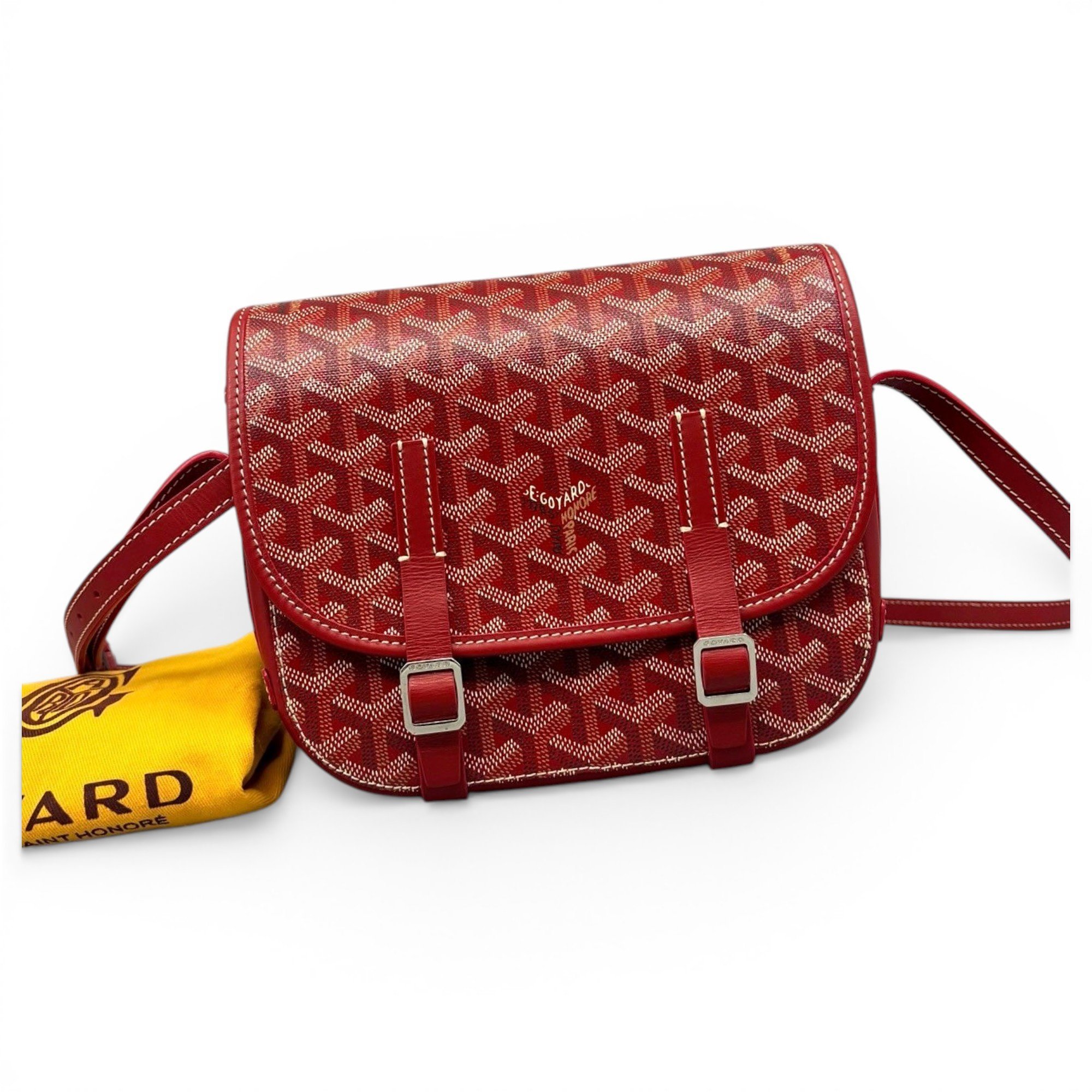 Goyard Belvedère cloth handbag