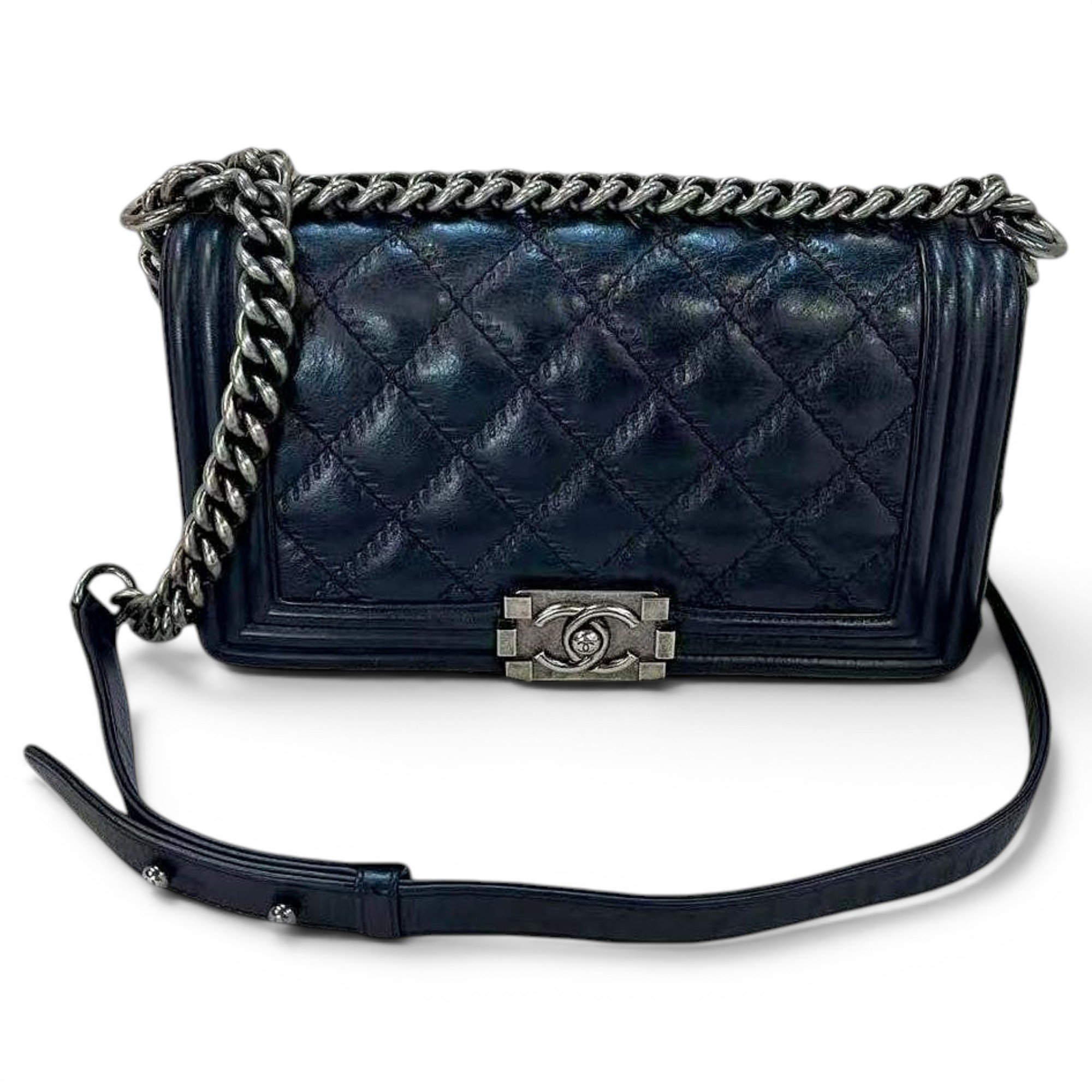 Boy leather handbag