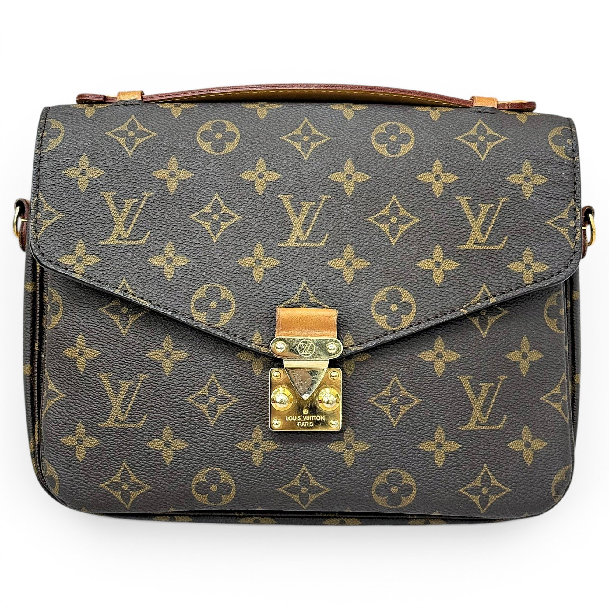 Metis leather handbag