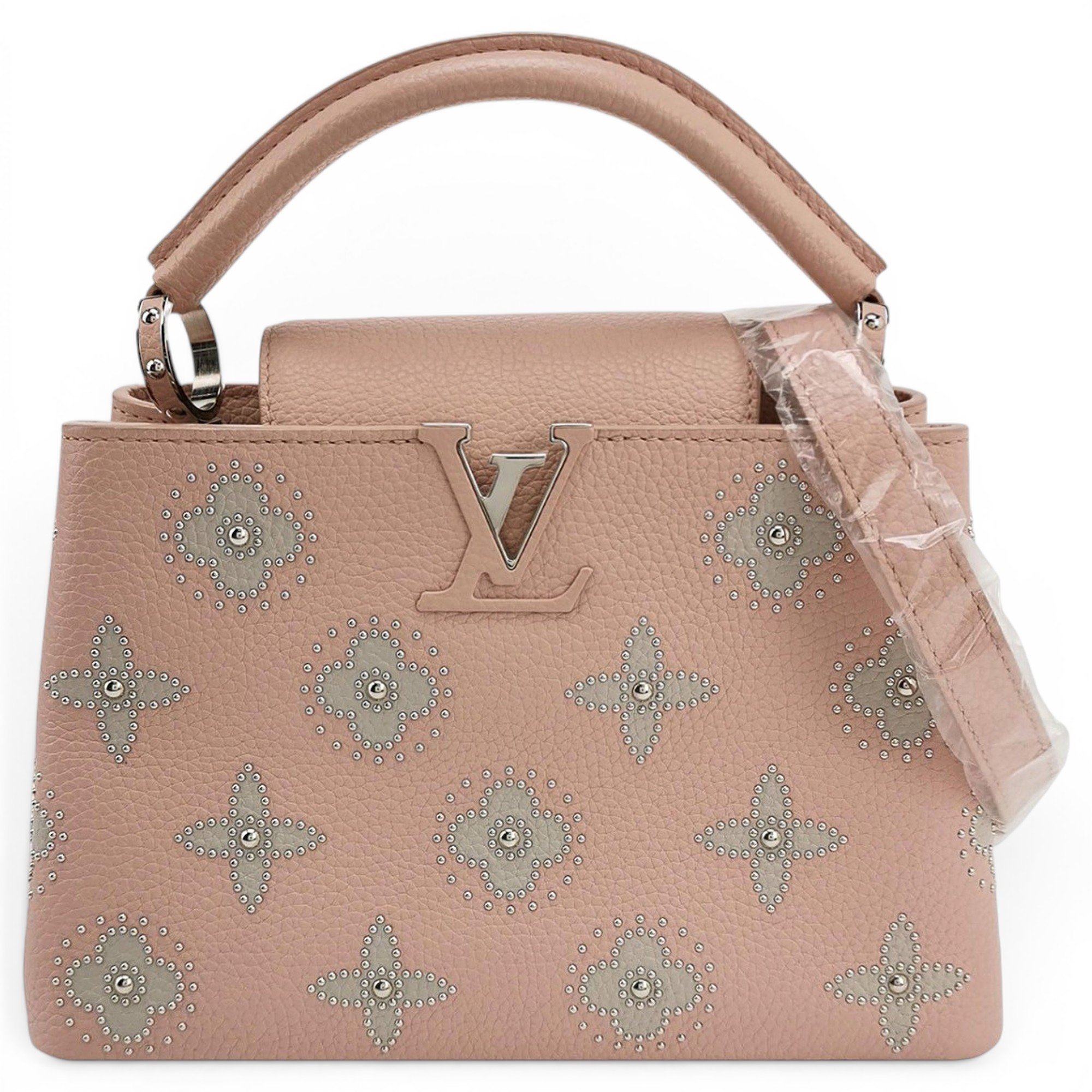 Capucines leather handbag