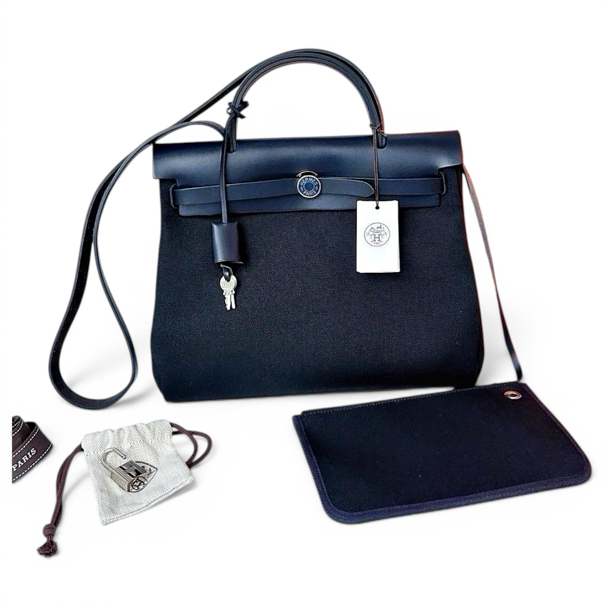Herbag leather handbag