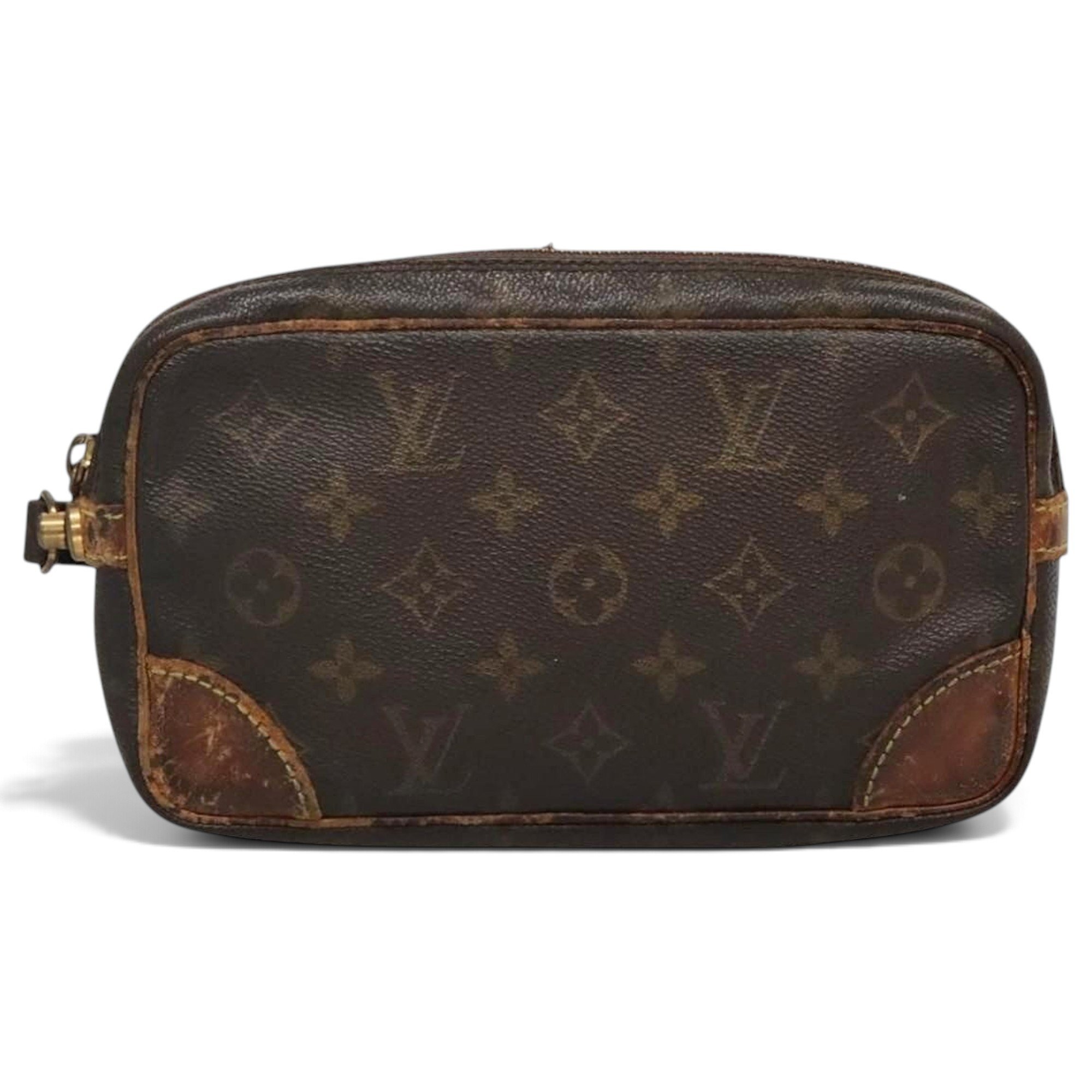 Marly Dragonne leather clutch bag
