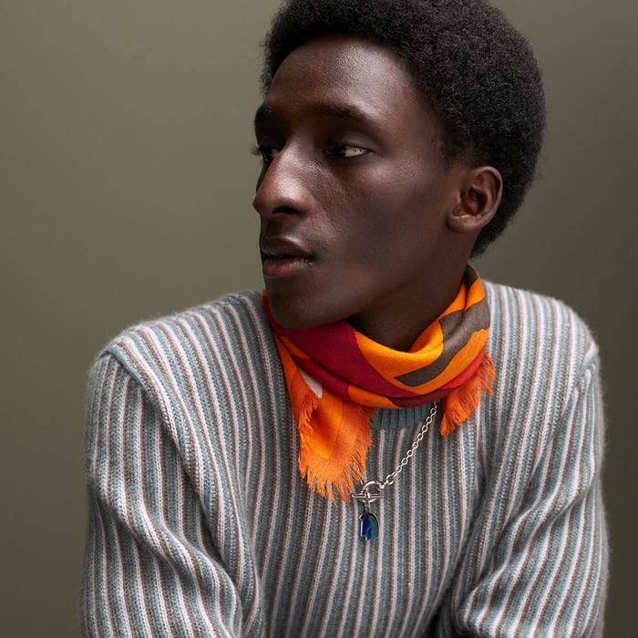Velký Lov Fringed Scarf 65