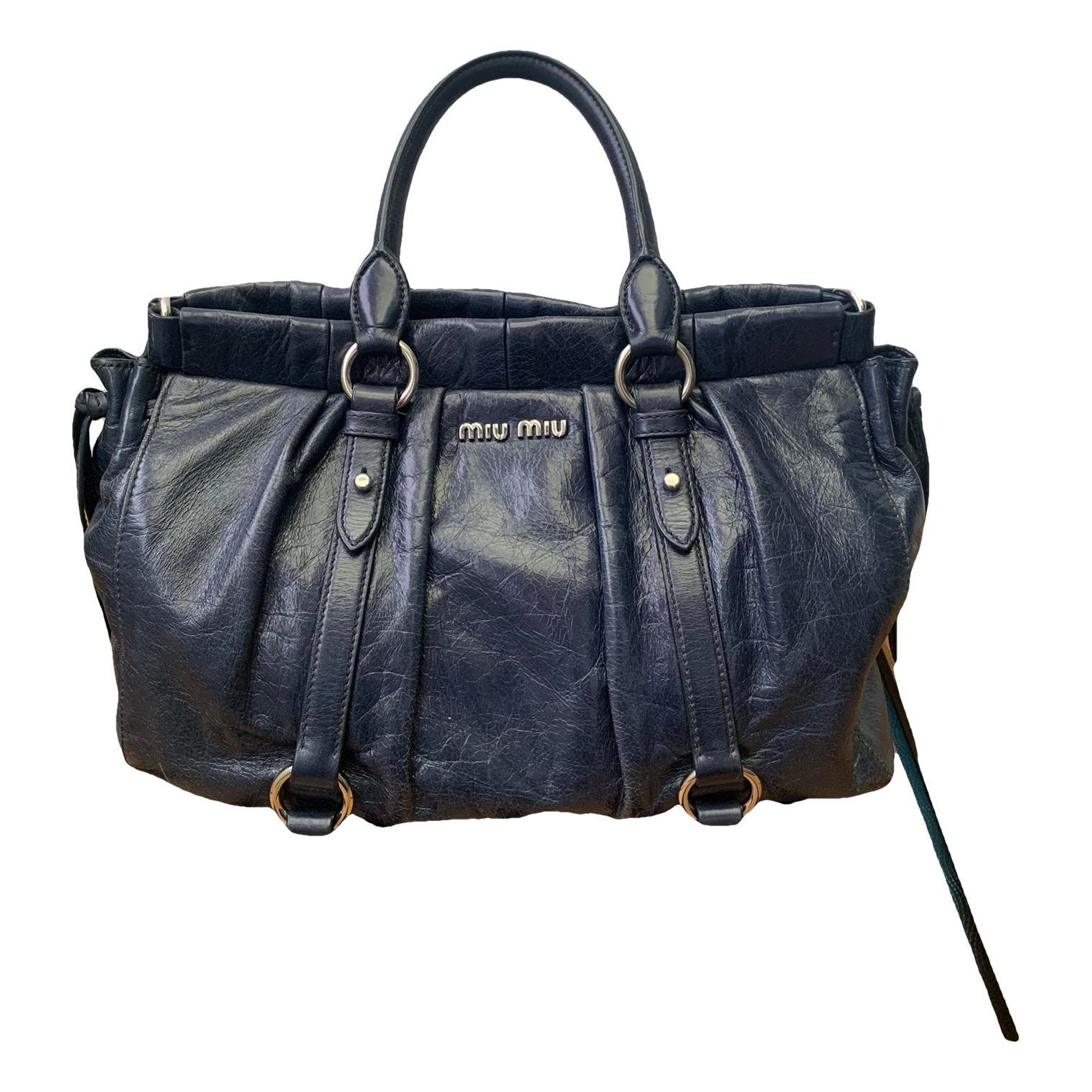 Vitello leather handbag
